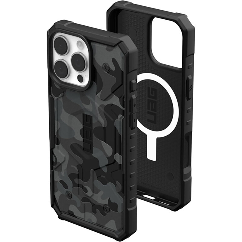 Husa iPhone 16 Pro Max UAG Pathfinder SE MagSafe, Midnight Camo