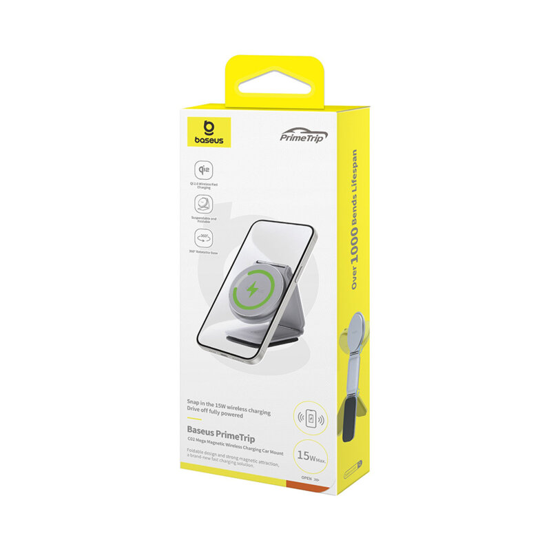 Suport auto cu incarcare Qi2 wireless 15W Baseus C40169003831-00