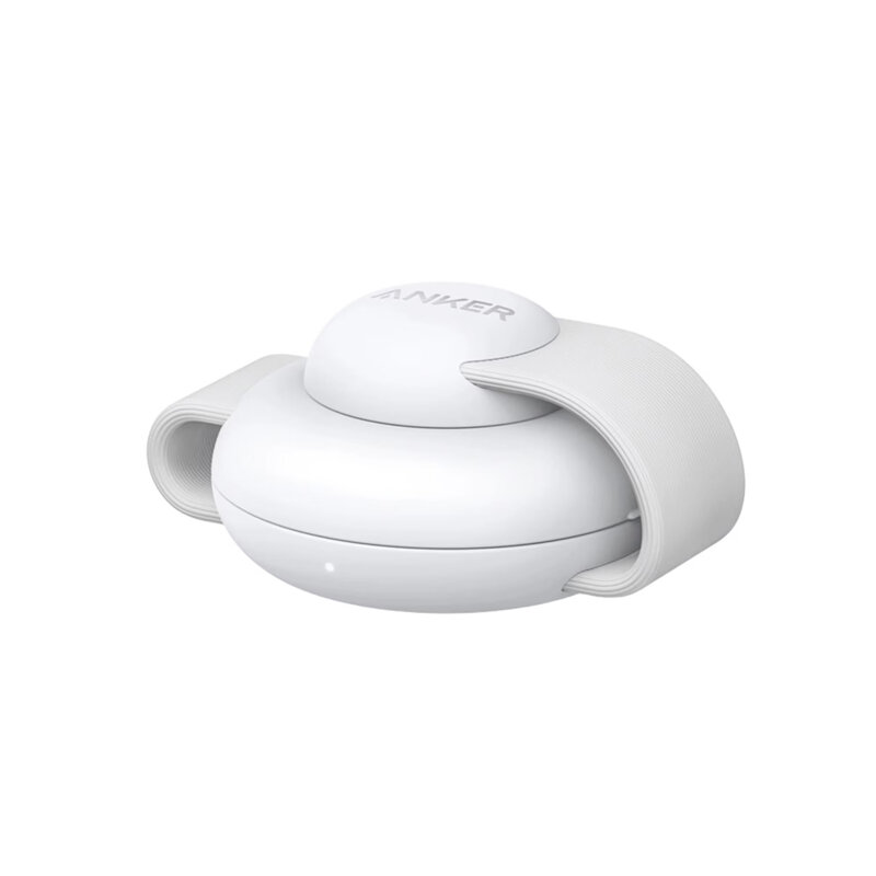 Incarcator wireless iPhone 3in1 Anker MagGo, pliabil, 15W, alb