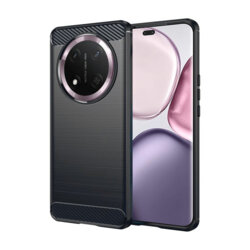 Husa Honor Magic7 Lite Techsuit Carbon Silicone, negru