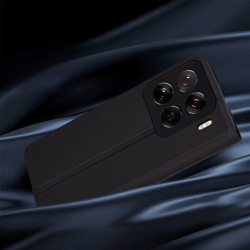 Husa Xiaomi 15 Pro Techsuit Magskin Book, negru