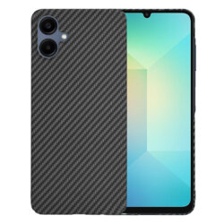 Husa Samsung Galaxy A06 Techsuit Carbonite FiberShell, negru