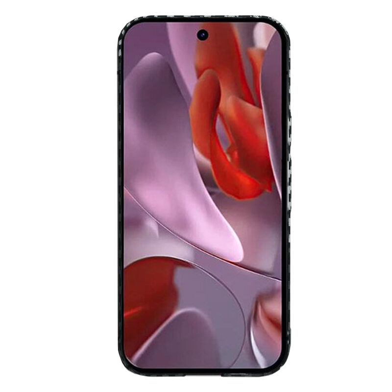 Husa Google Pixel 9a Techsuit Carbonite FiberShell, gri