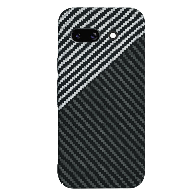 Husa Google Pixel 9a Techsuit Carbonite FiberShell, gri