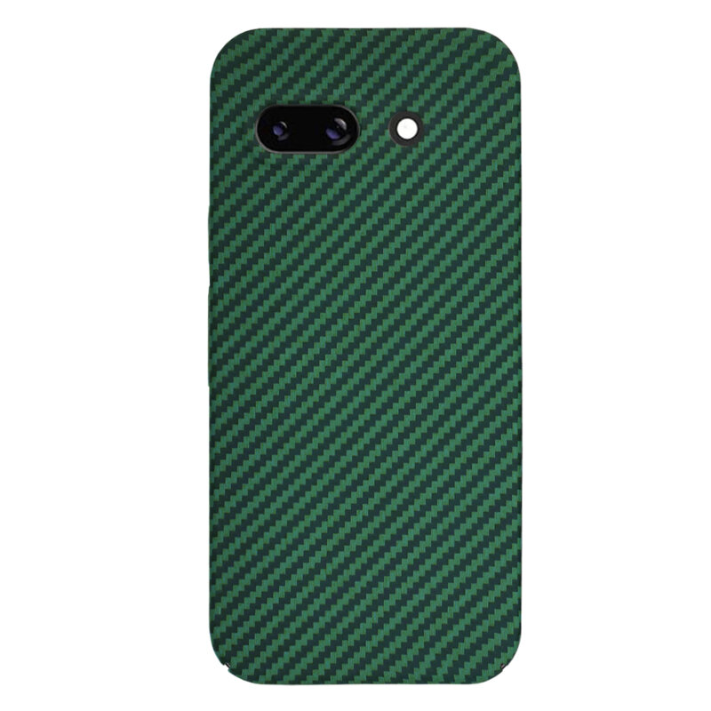 Husa Google Pixel 9a Techsuit Carbonite FiberShell, verde