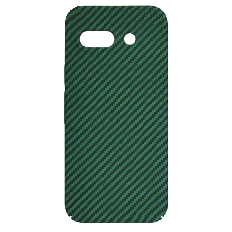 Husa Google Pixel 9a Techsuit Carbonite FiberShell, verde