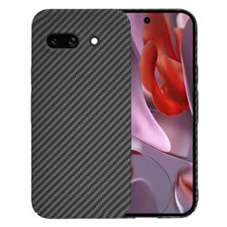 Husa Google Pixel 9a Techsuit Carbonite FiberShell, negru