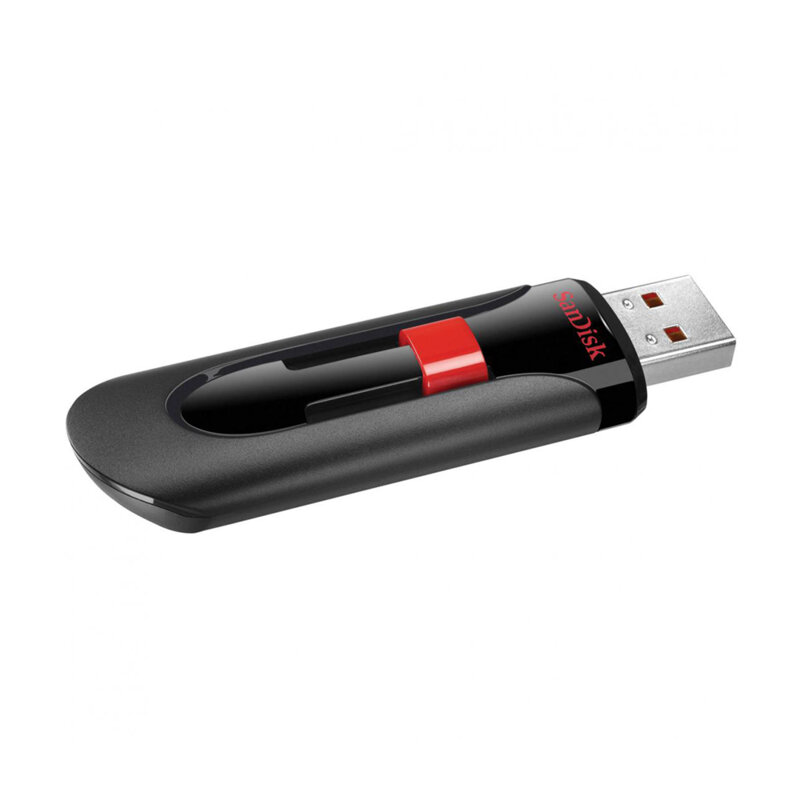 Memorie externa 32GB, USB 2.0, SanDisk SDCZ60-032G-B35, negru / rosu