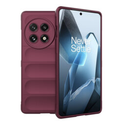 Husa OnePlus 13 Techsuit Magic Shield, bordo