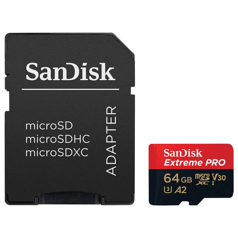 Card memorie micro SDXC 64GB SanDisk, U3, SDSQXCU-064G-GN6MA