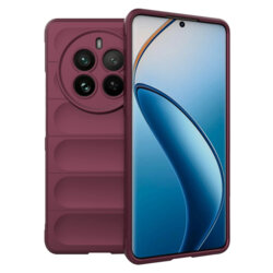 Husa Realme 12 Pro Techsuit Magic Shield, bordo