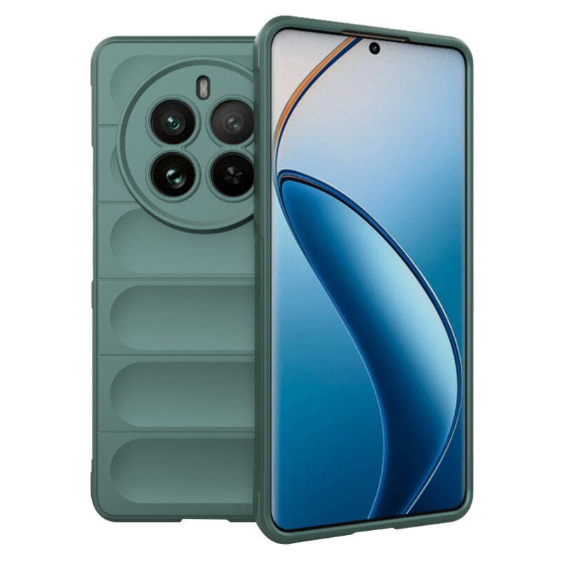 Husa Realme 12 Pro Techsuit Magic Shield, verde
