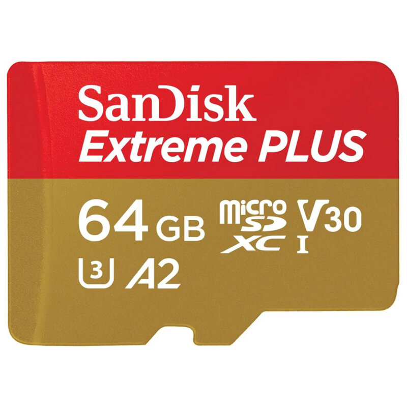 Card de memorie micro SDXC 64GB SanDisk, SDSQXBU-064G-GN6MA