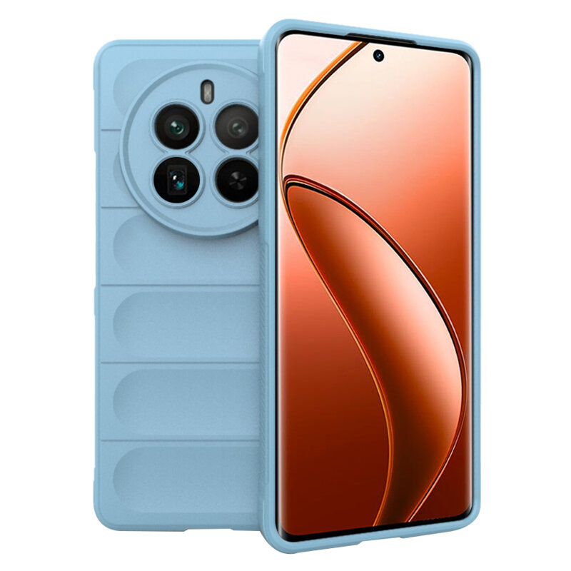 Husa Realme 12 Pro+ Techsuit Magic Shield, bleu