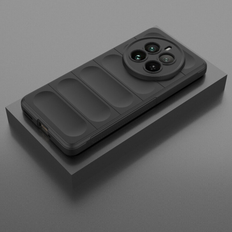 Husa Realme 12 Pro+ Techsuit Magic Shield, rosu