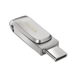 Memorie externa 128GB SanDisk, USB 3.2, Type-C, SDDDC4-128G-G46, gri