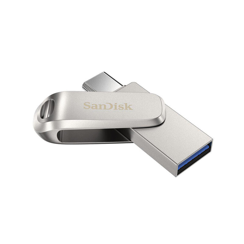 Memorie externa 128GB SanDisk, USB 3.2, Type-C, SDDDC4-128G-G46, gri