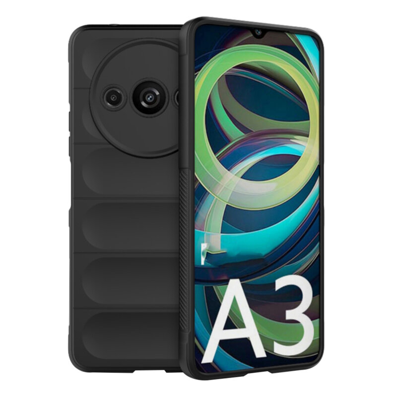 Husa Xiaomi Redmi A3 Techsuit Magic Shield, negru