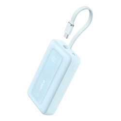 Power bank, baterie externa Anker Zolo, 10000mAh, 30W, bleu