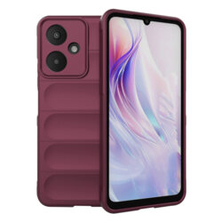 Husa Xiaomi Redmi 13C 5G Techsuit Magic Shield, bordo