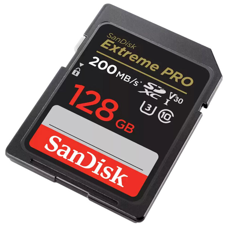 Card memorie SDXC 128GB SanDisk, clasa 10, SDSDXXD-128G-GN4IN