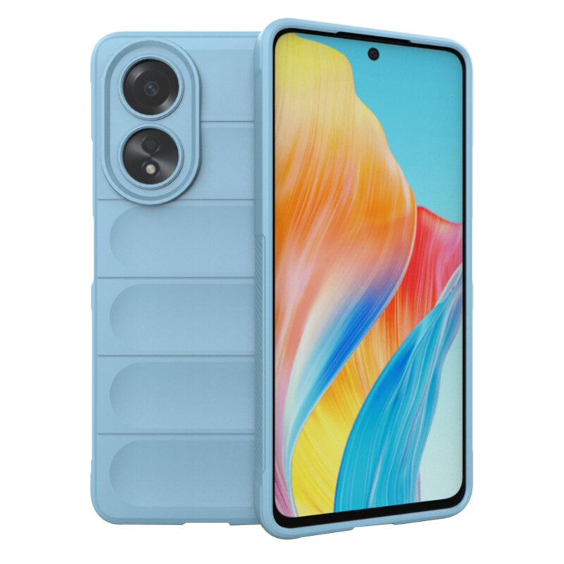 Husa Oppo A58 4G Techsuit Magic Shield, bleu
