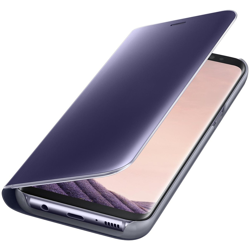 RESIGILAT-Husa Originala Samsung Galaxy S8+, Galaxy S8 Plus Clear View Cover Violet