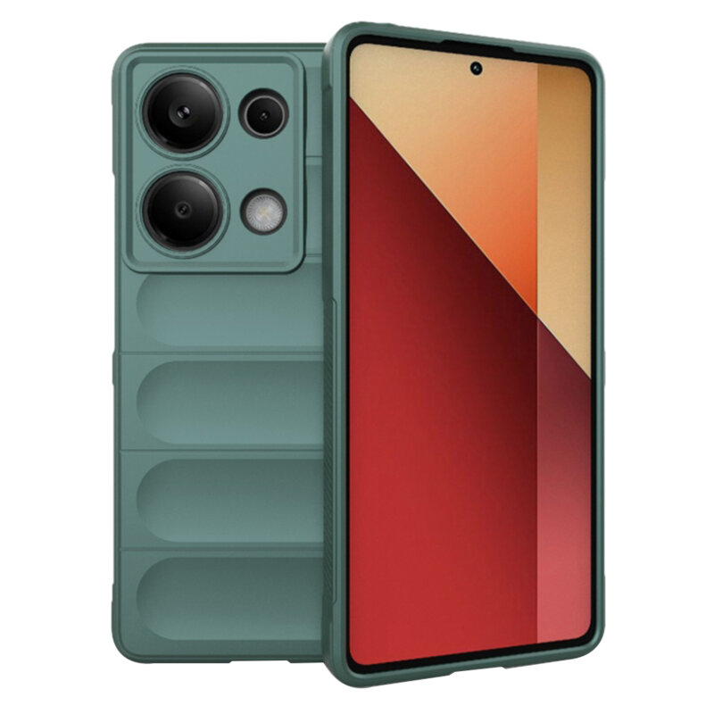 Husa Xiaomi Poco X6 Techsuit Magic Shield, verde
