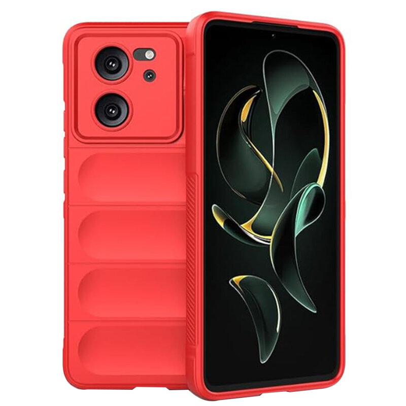 Husa Xiaomi 13T Pro Techsuit Magic Shield, rosu