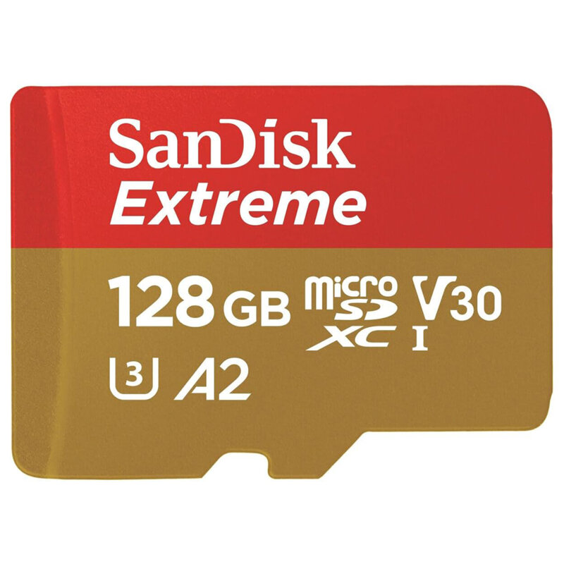 Card memorie micro SD 128GB + adaptor SanDisk, SDSQXAA-128G-GN6AA