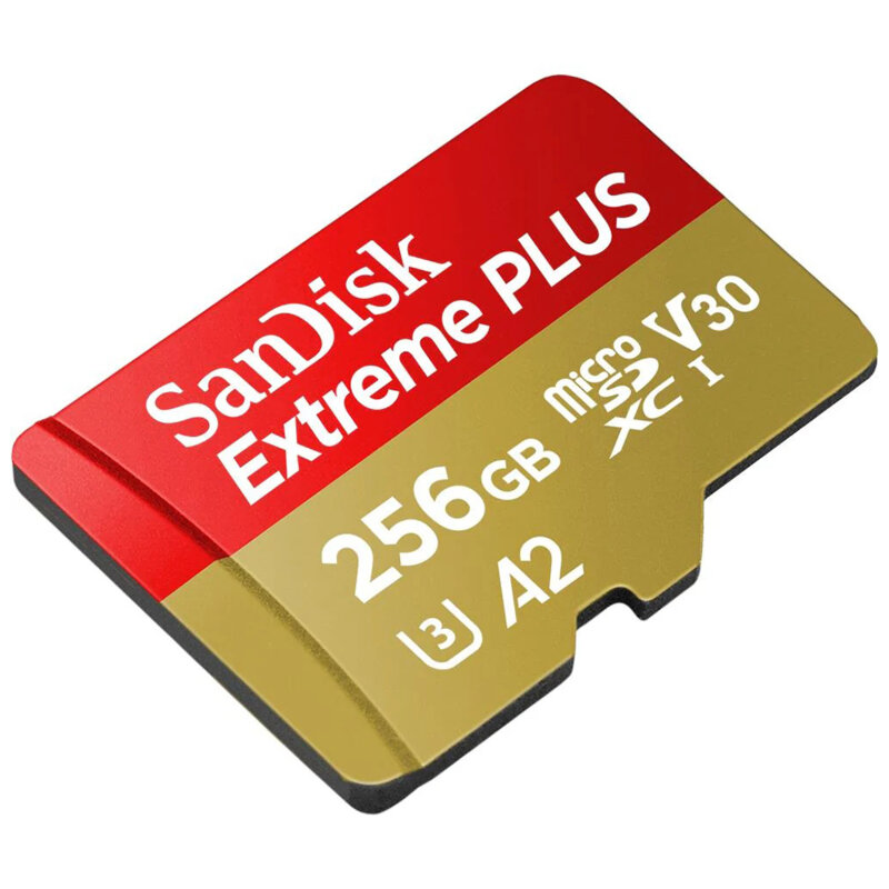 Card memorie micro SD 256GB + adaptor SanDisk, SDSQXBD-256G-GN6MA