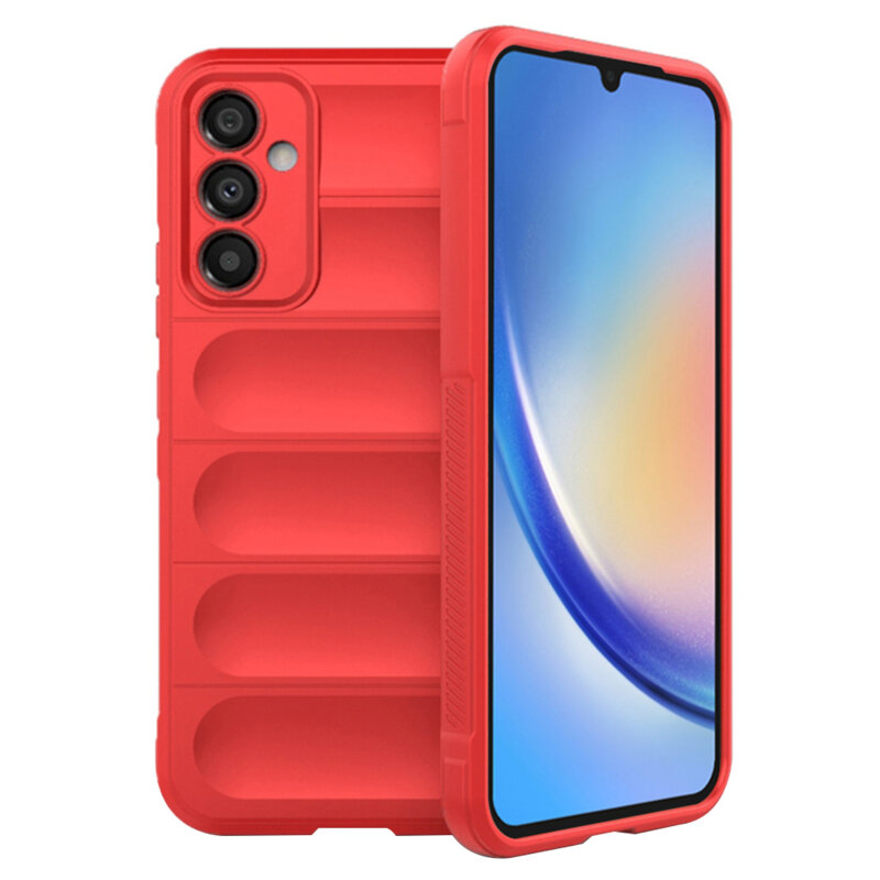 Husa Samsung Galaxy A34 5G Techsuit Magic Shield, rosu