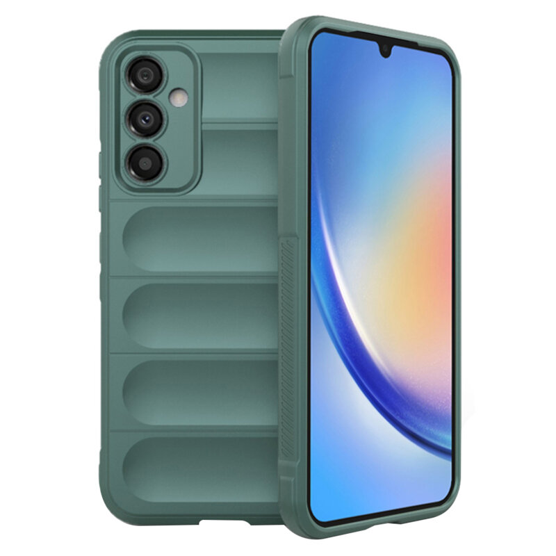 Husa Samsung Galaxy A34 5G Techsuit Magic Shield, verde