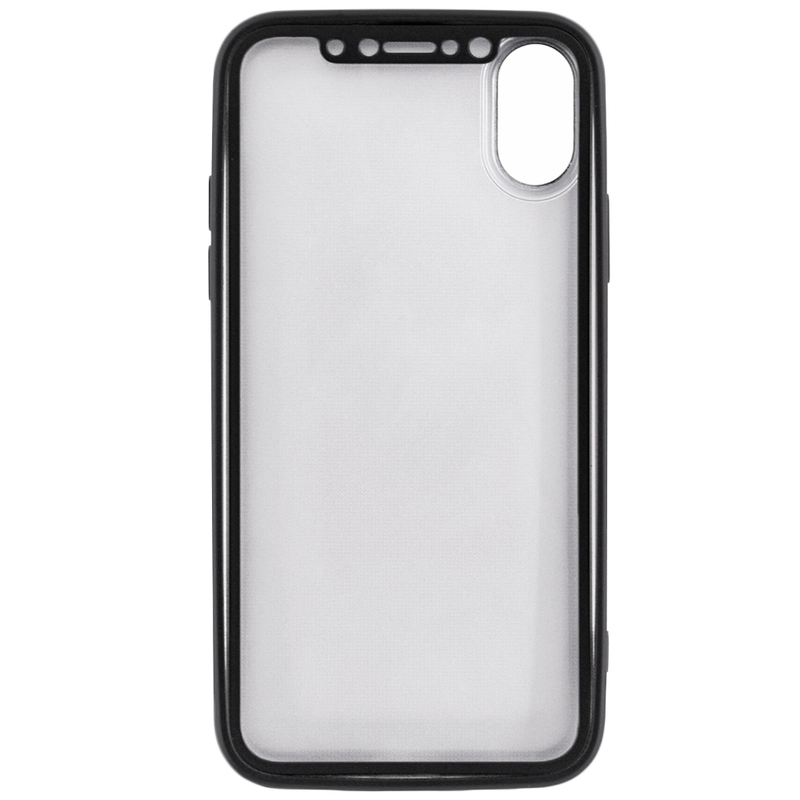 Husa iPhone X, iPhone 10 TPU Smart Case 360 Full Cover Negru