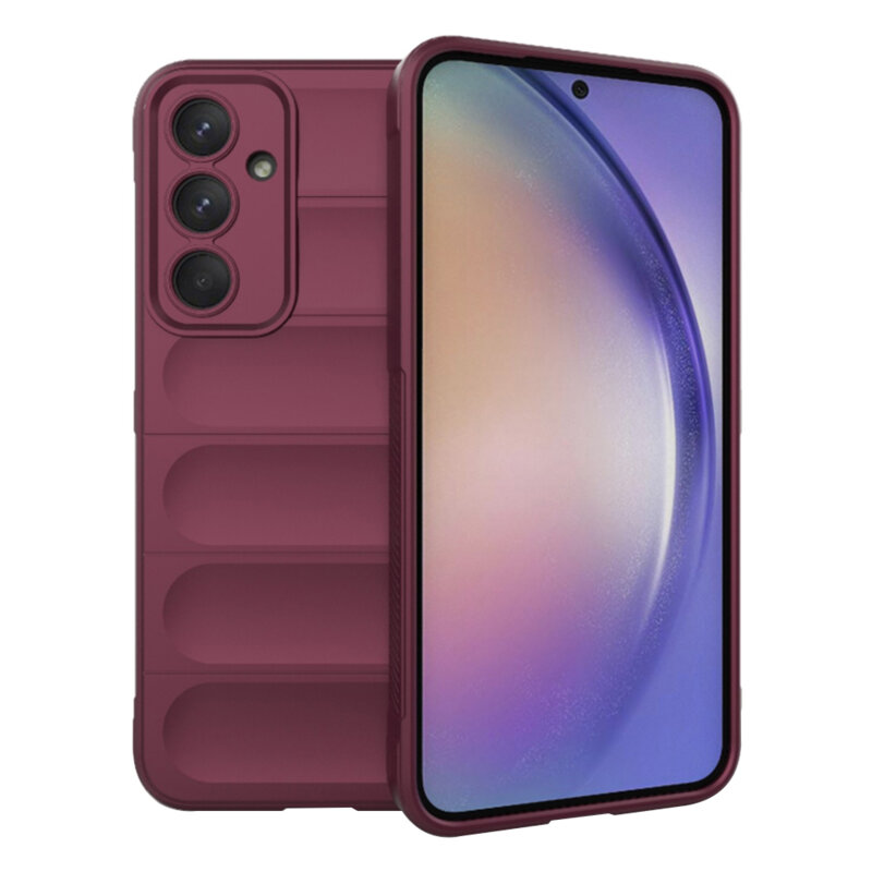 Husa Samsung Galaxy A54 Techsuit Magic Shield, bordo
