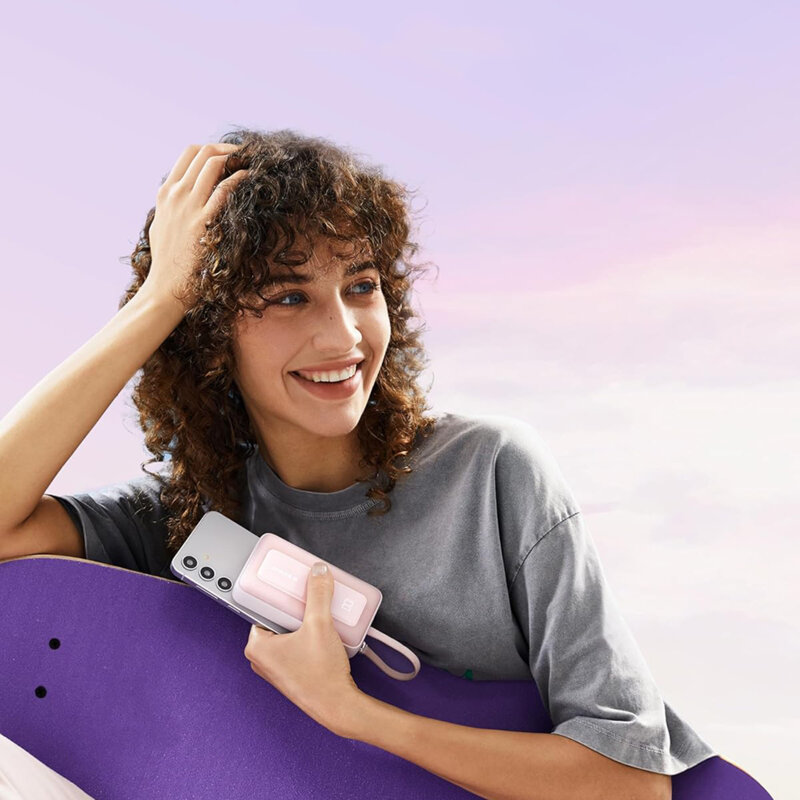 Power bank, baterie externa Anker Zolo, 20000mAh, 30W, bleu