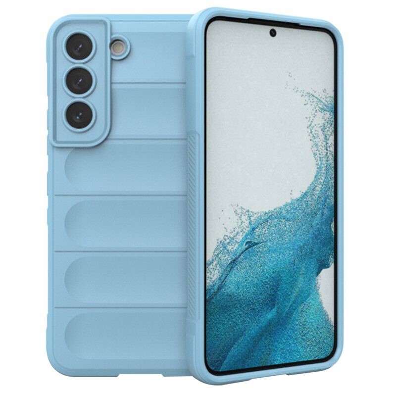 Husa Samsung Galaxy S22 5G Techsuit Magic Shield, bleu