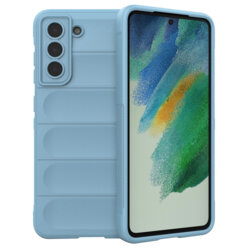 Husa Samsung Galaxy S21 FE 5G Techsuit Magic Shield, bleu