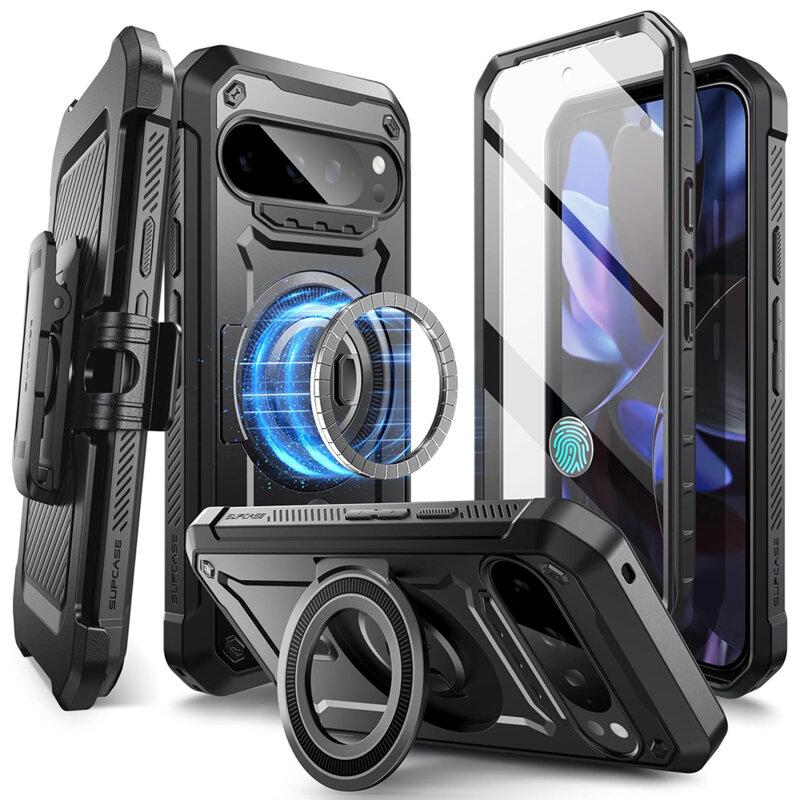 Husa Google Pixel 9 Pro Supcase Unicorn Beetle Pro, negru