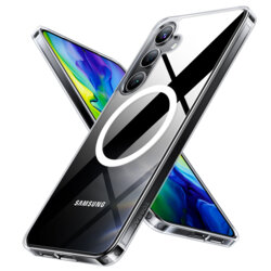 Husa Samsung Galaxy S24 Plus Torras Diamond MagSafe Series, transparenta