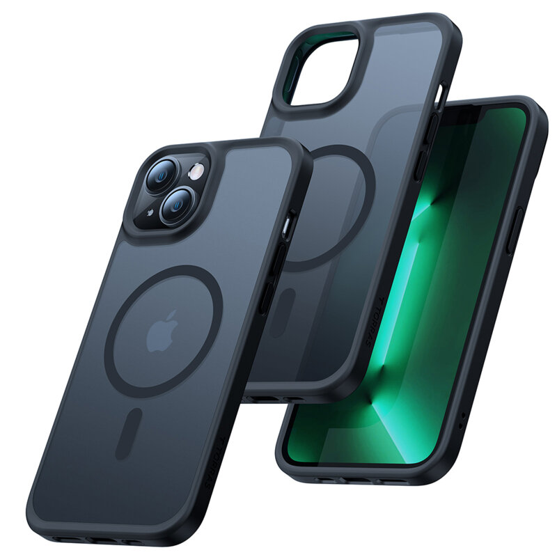 Husa iPhone 15 Torras Guardian Magnetic Series, negru