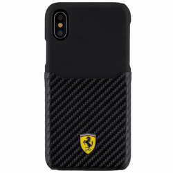 Bumper iPhone X, iPhone 10 Ferrari - Negru FESPAHCPXBK