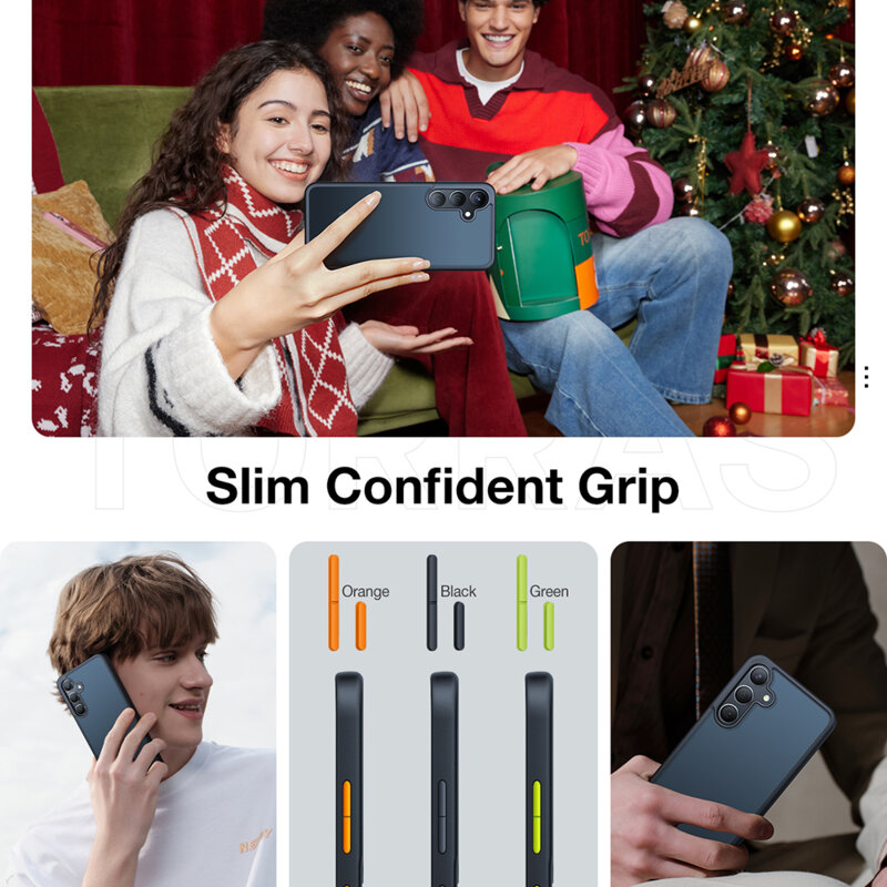 Husa Samsung Galaxy S24 Plus Torras Guardian Magnetic Series, negru