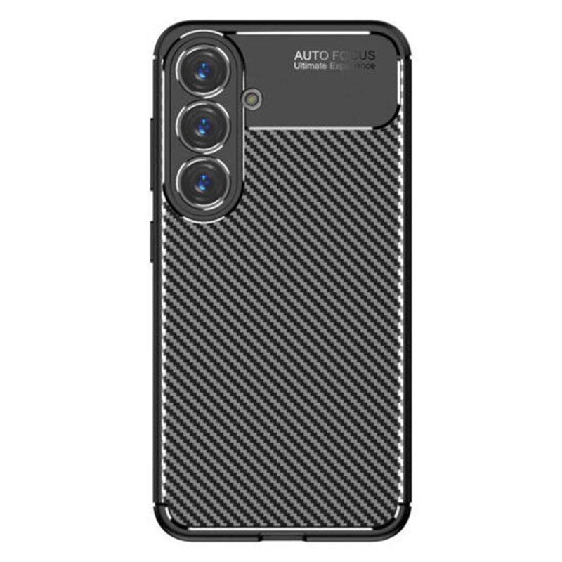 Husa Samsung Galaxy S25 Plus Techsuit CarbonFiber, negru