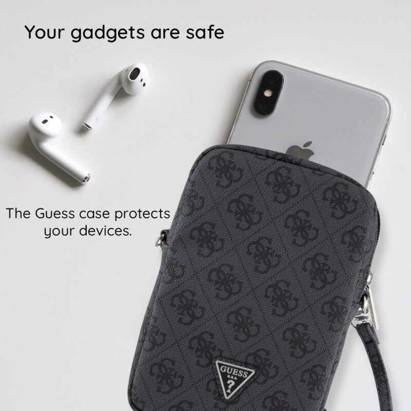 Geanta Guess originala pentru telefon, roz, GUWBZPGSTEGP