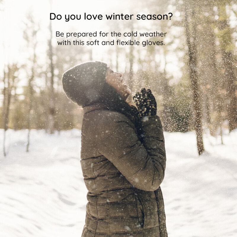 Manusi pentru barbati Iwarm, negru, ST0018