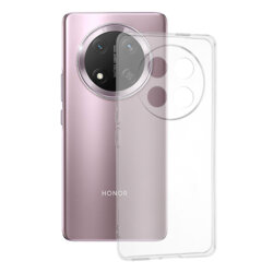 Husa Honor Magic7 Lite Techsuit Clear Silicone, transparenta