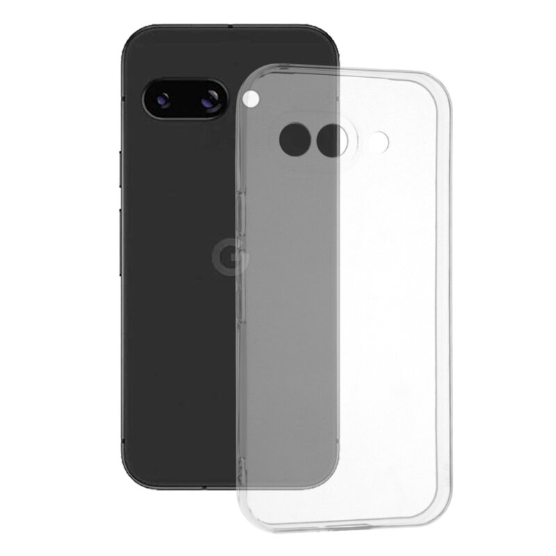 Husa Google Pixel 9a Techsuit Clear Silicone, transparenta