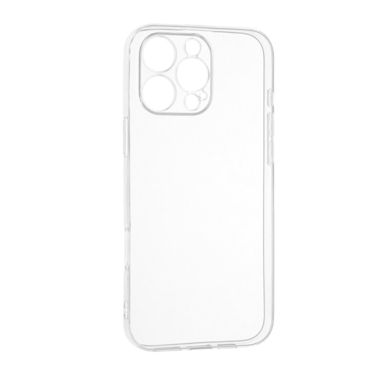 Husa iPhone 16 Pro Max Techsuit Clear Silicone, transparenta