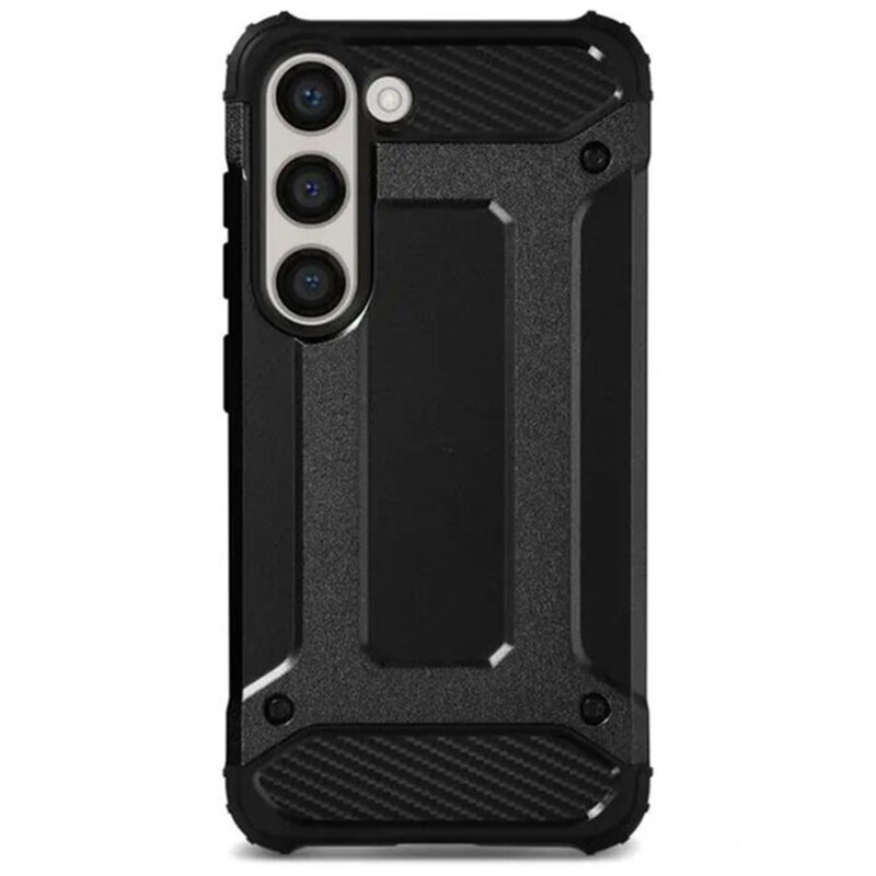 Husa Samsung Galaxy A06 Techsuit Hybrid Armor, negru